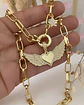 Collar Corazón Alado Circones Gold - Miniatura 3