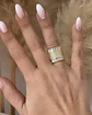 Anillo Cuadrado Paris Gold - Miniatura 4