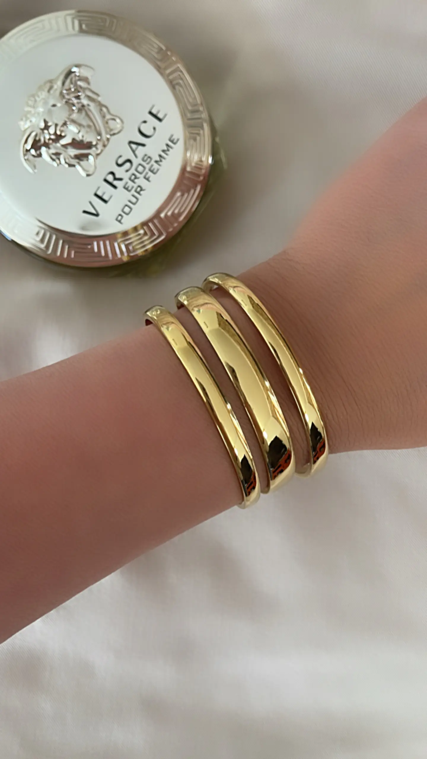  Brazalete Triple Banda Ibiza Gold 2