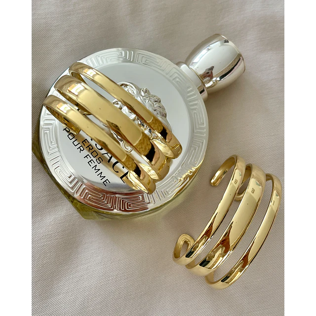  Brazalete Triple Banda Ibiza Gold