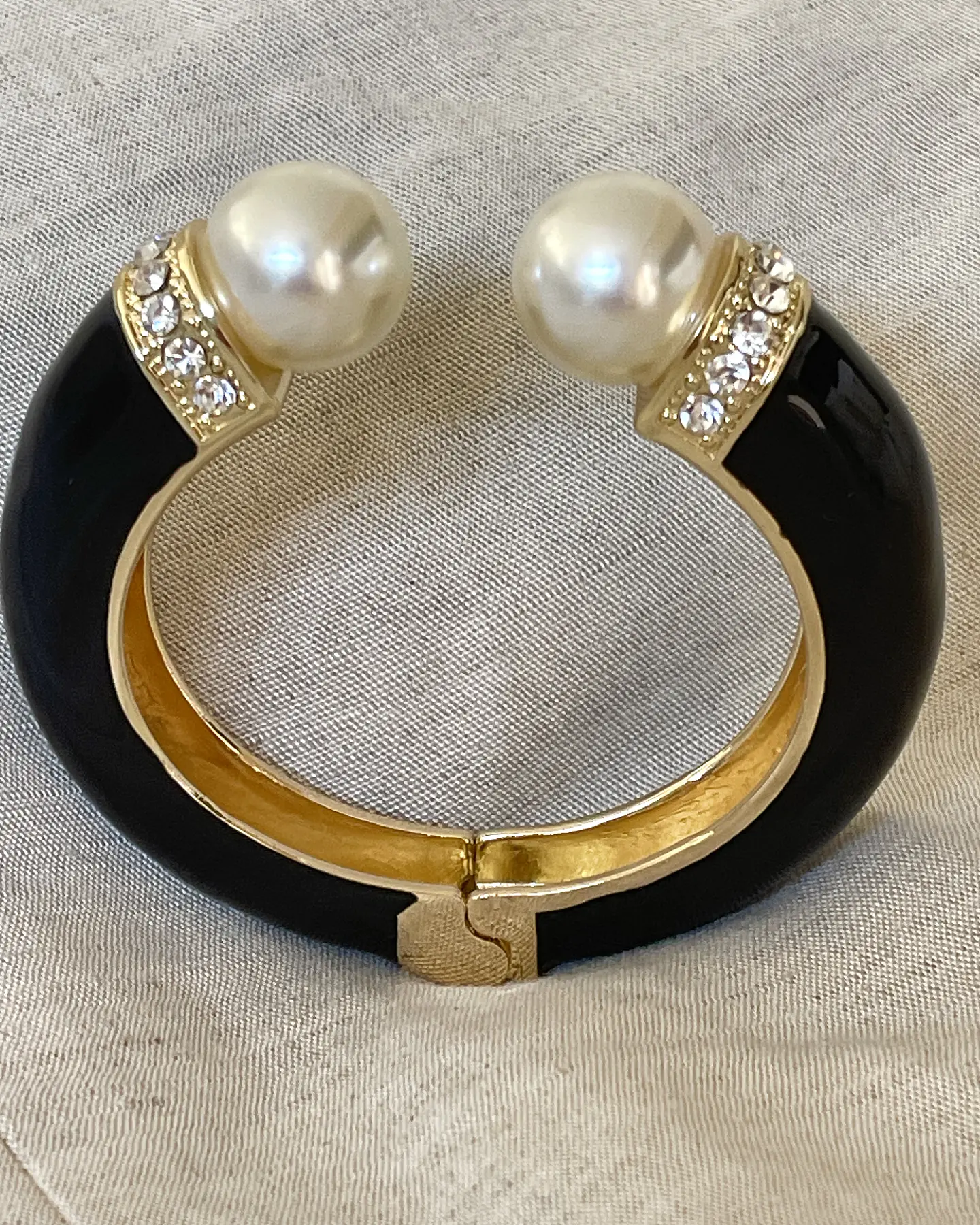 Maxi Brazalete Perlas Luxury Gold 6