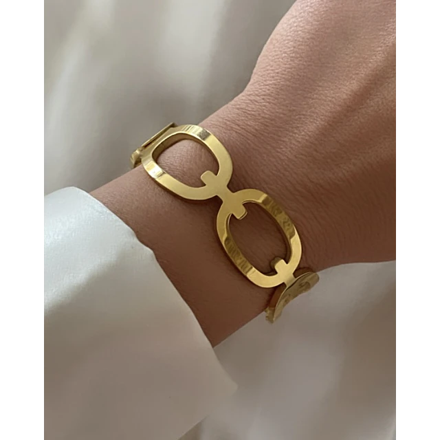 Pulsera Esclava Vicenza Gold