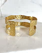 Esclava Martillada Doble Gold - Miniatura 3
