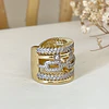 Maxi Anillo Montecarlo Circones Gold