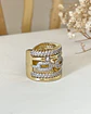 Maxi Anillo Montecarlo Circones Gold - Miniatura 3