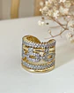 Maxi Anillo Montecarlo Circones Gold - Miniatura 7