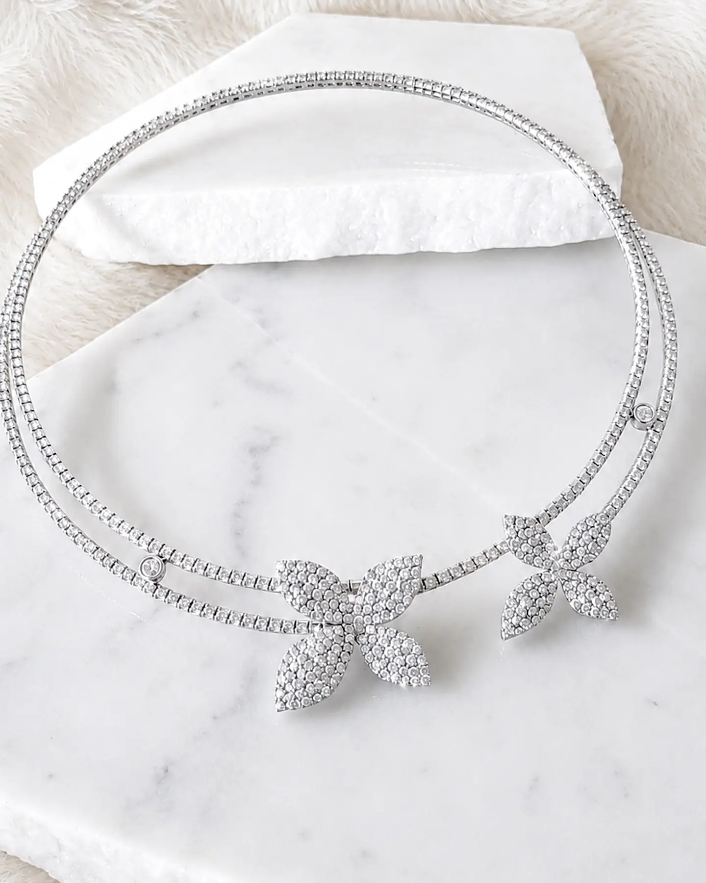 Collar Tiara Jardín Secreto Silver  3