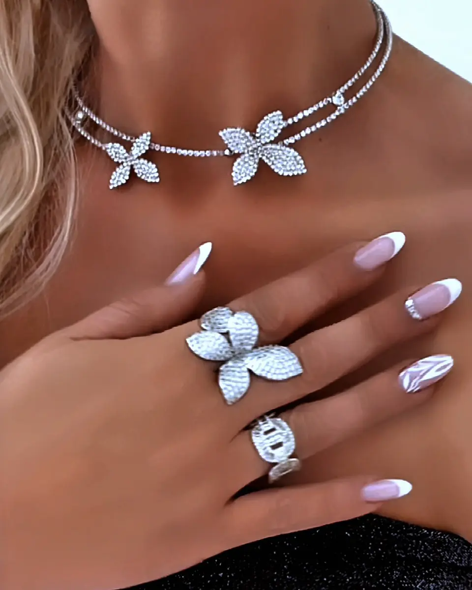 Collar Tiara Jardín Secreto Silver  8