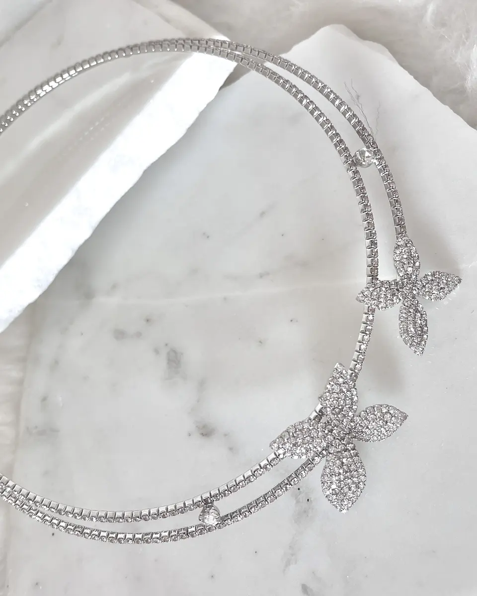 Collar Tiara Jardín Secreto Silver  9