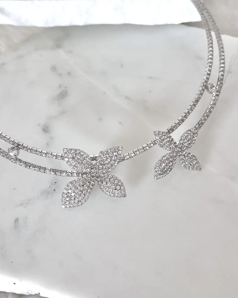 Collar Tiara Jardín Secreto Silver  7
