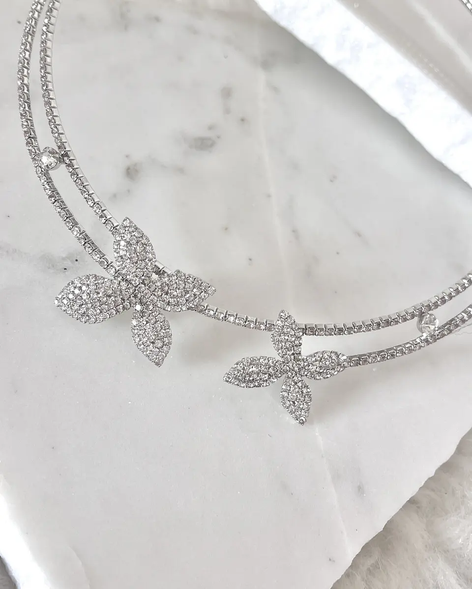 Collar Tiara Jardín Secreto Silver  5