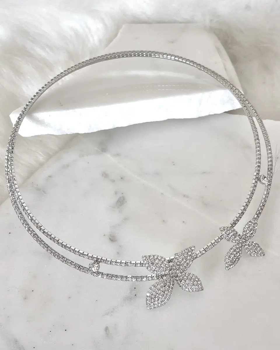 Collar Tiara Jardín Secreto Silver  10