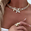 Collar Tiara Jardín Secreto Gold