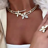 Collar Tiara Jardín Secreto Gold