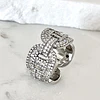 Maxi Anillo Altaria Eslabones Circón silver 