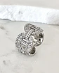 Maxi Anillo Altaria Eslabones Circón silver  - Miniatura 4