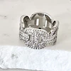 Maxi Anillo Altaria Eslabones Circón silver 