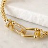 Pulsera Turbillon Tiffany Gold Circones
