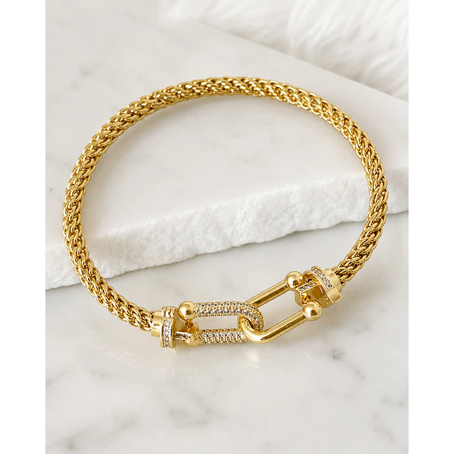 Pulsera Turbillon Tiffany Gold Circones