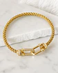 Pulsera Turbillon Tiffany Gold Circones - Miniatura 2