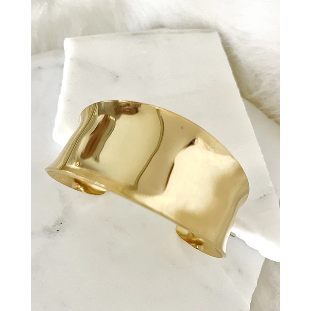 Maxi Brazalete Espejado Gold