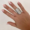Maxi Anillo Statement Piece Silver