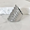 Maxi Anillo Statement Piece Silver