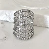 Maxi Anillo Statement Piece Silver