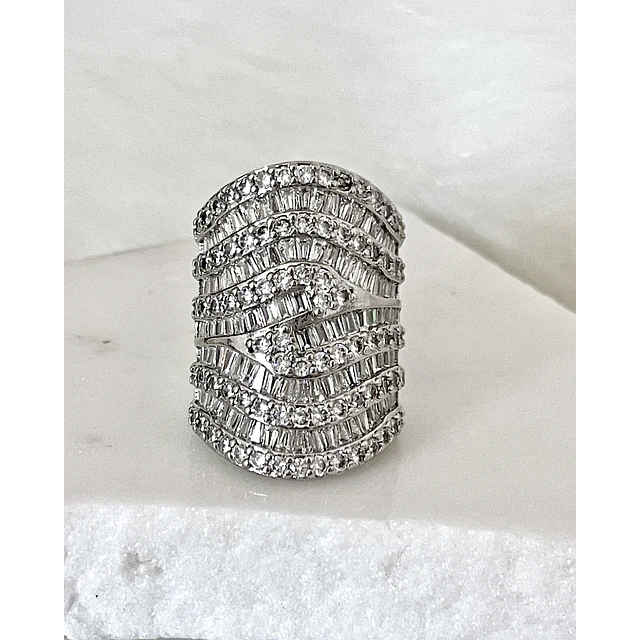 Maxi Anillo Statement Piece Silver