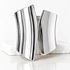 Maxi Brazalete Geométrico Silver