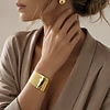 Maxi Brazalete Espejado Gold