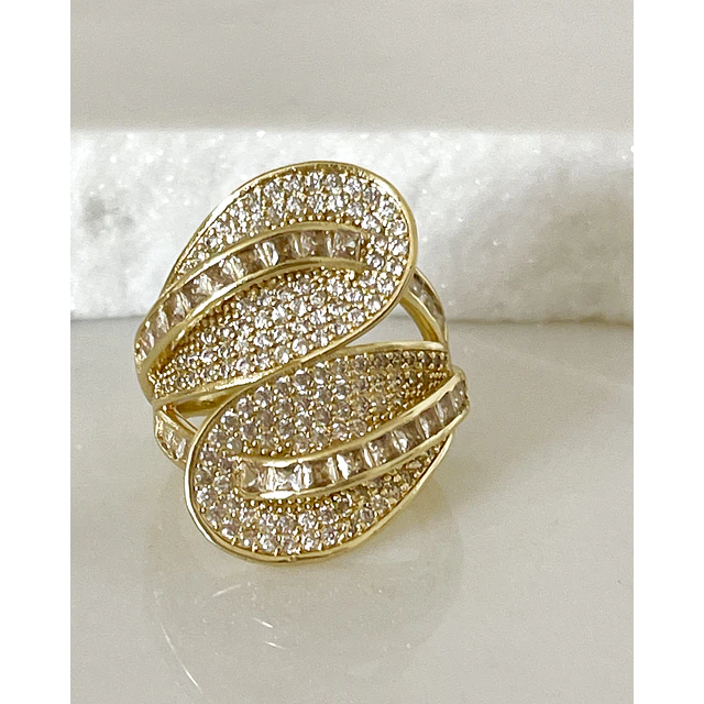 Maxi Anillo Varese Circones Gold