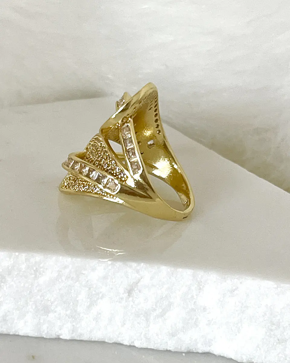 Maxi Anillo Varese Circones Gold 5