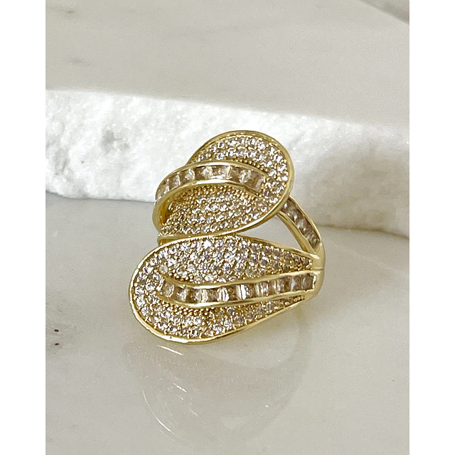 Maxi Anillo Varese Circones Gold