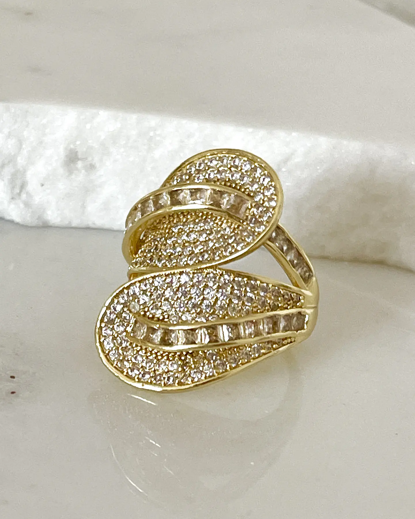 Maxi Anillo Varese Circones Gold 7