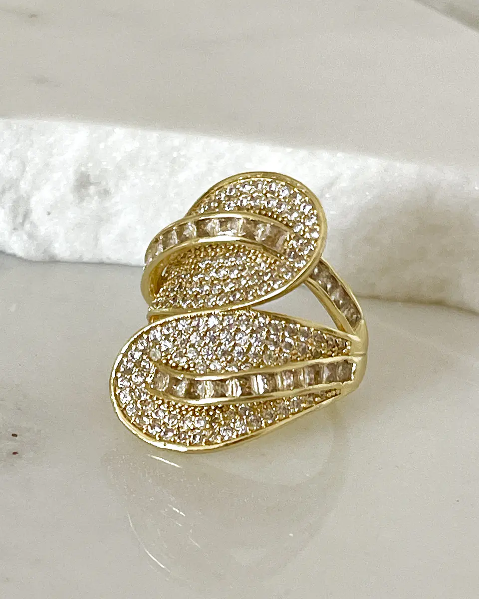 Maxi Anillo Varese Circones Gold 7