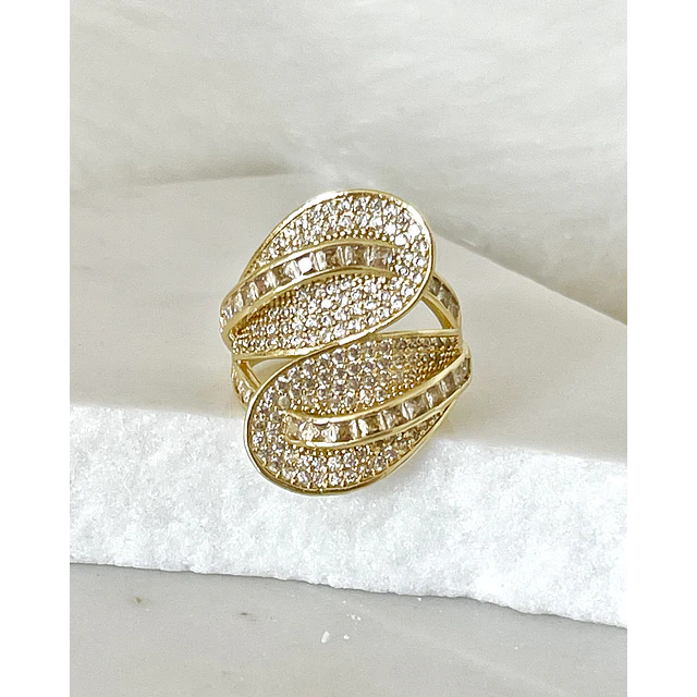 Maxi Anillo Varese Circones Gold