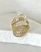 Maxi Anillo Varese Circones Gold - Miniatura 3