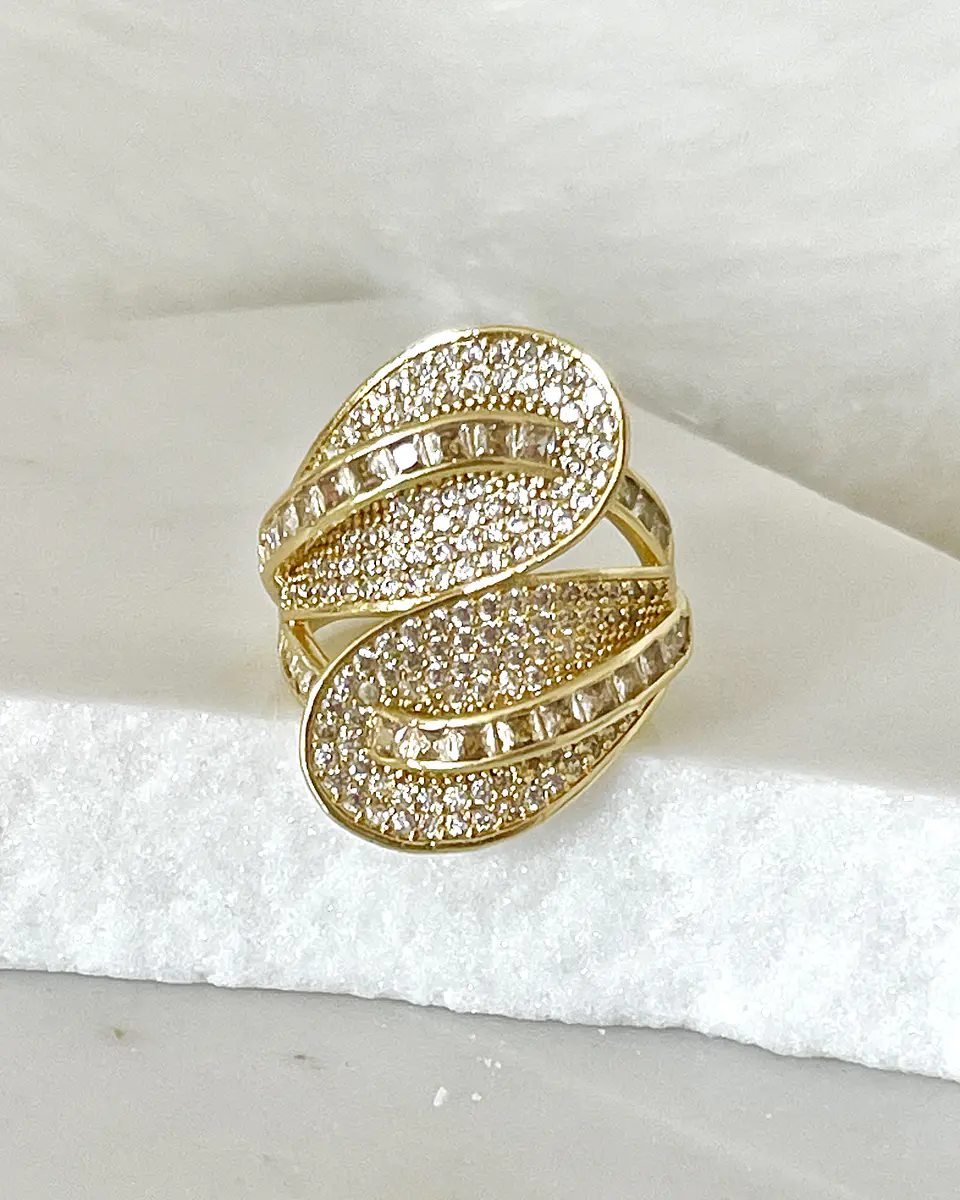 Maxi Anillo Varese Circones Gold 3