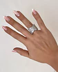 Anillo Maxi Entrelazado Portofino Circones Silver  - Miniatura 2
