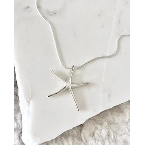 Collar Estrella de Mar Silver