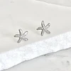 Aros pequeños Estrella de Mar Silver