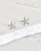 Aros pequeños Estrella de Mar Silver - Miniatura 1