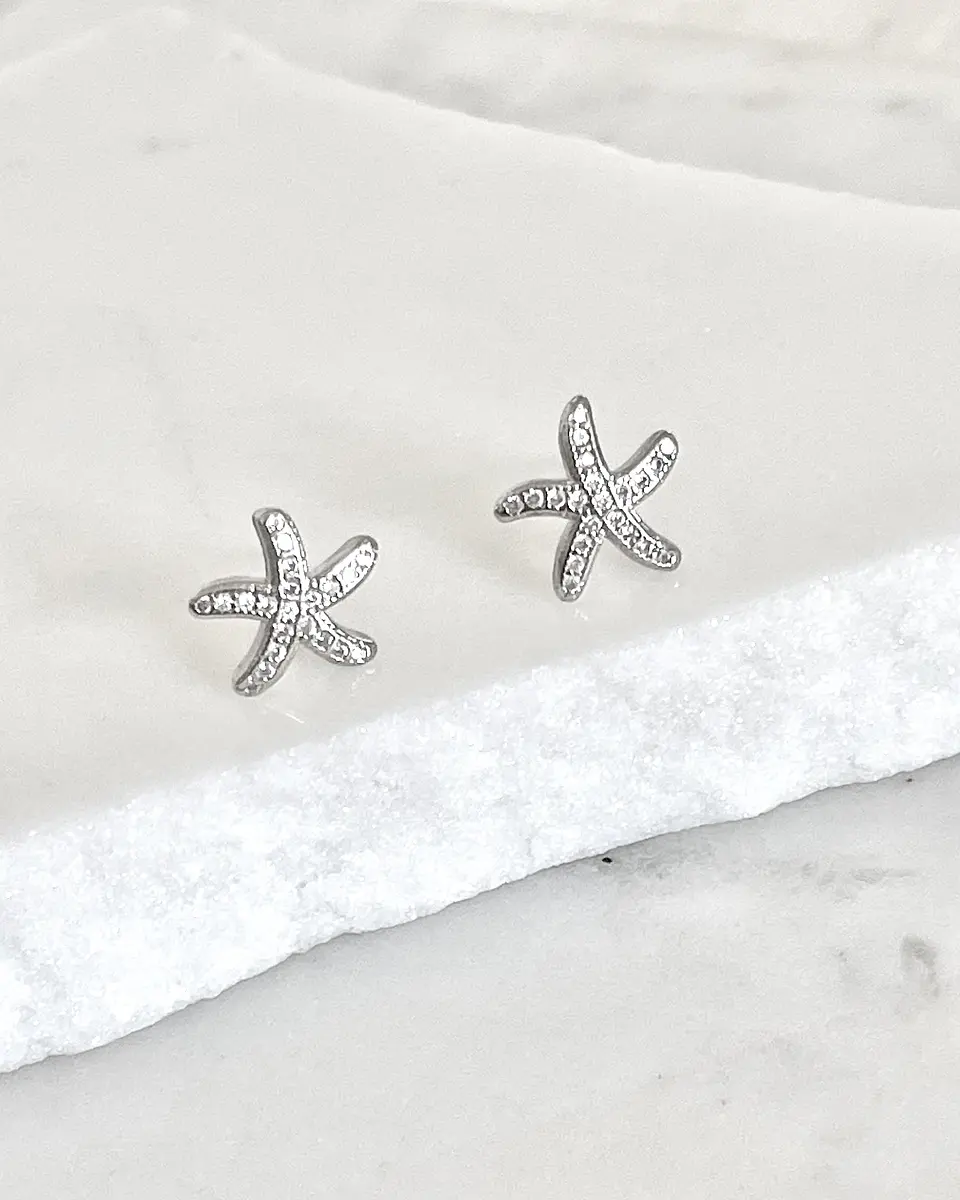 Aros pequeños Estrella de Mar Silver 1