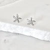 Aros pequeños Estrella de Mar Silver