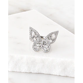 Anillo Mariposa Circones Silver 