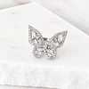 Anillo Mariposa Circones Silver 