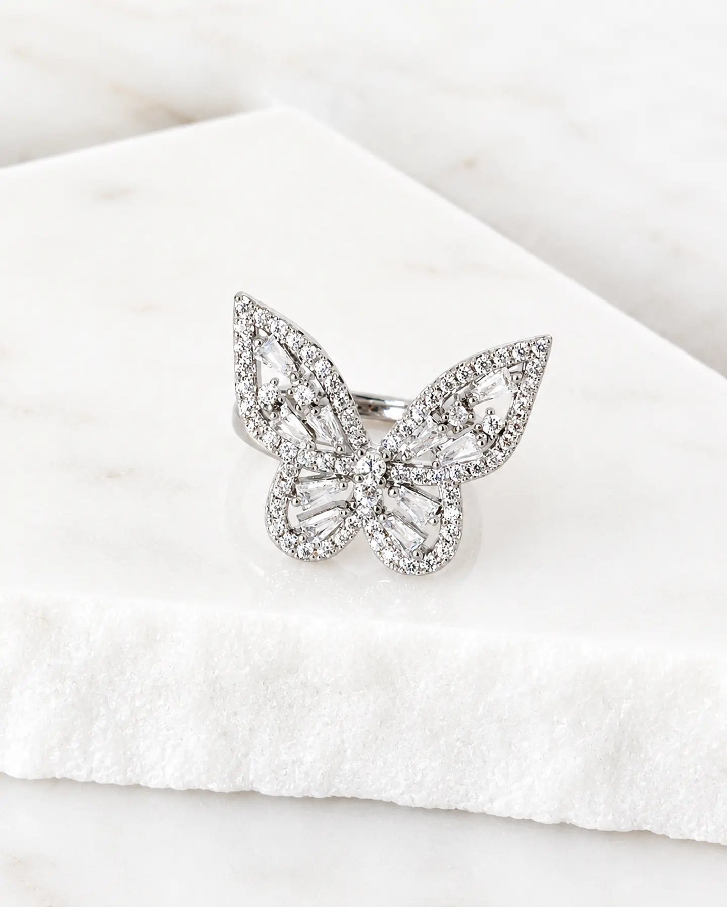 Anillo Mariposa Circones Silver  1