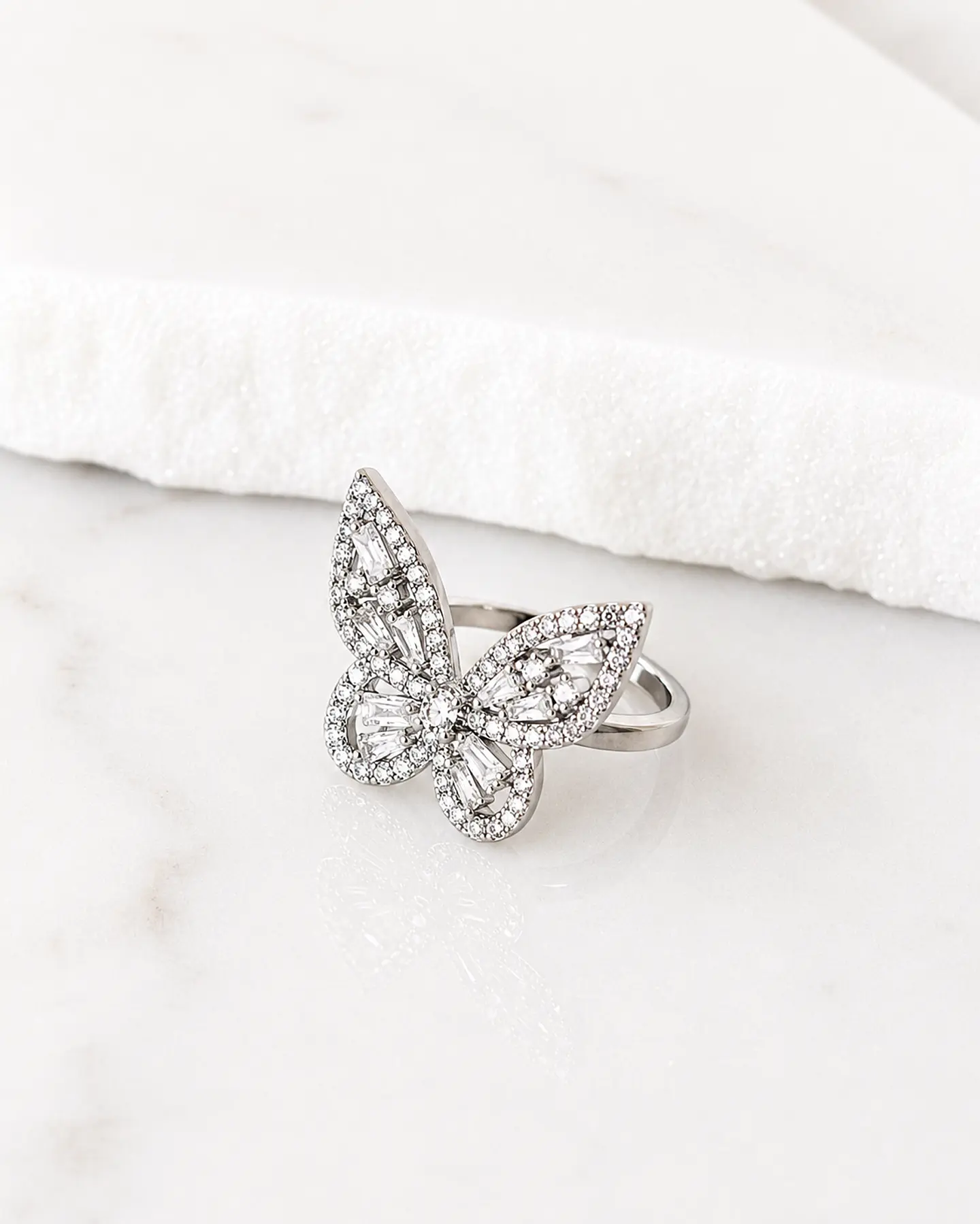Anillo Mariposa Circones Silver  3