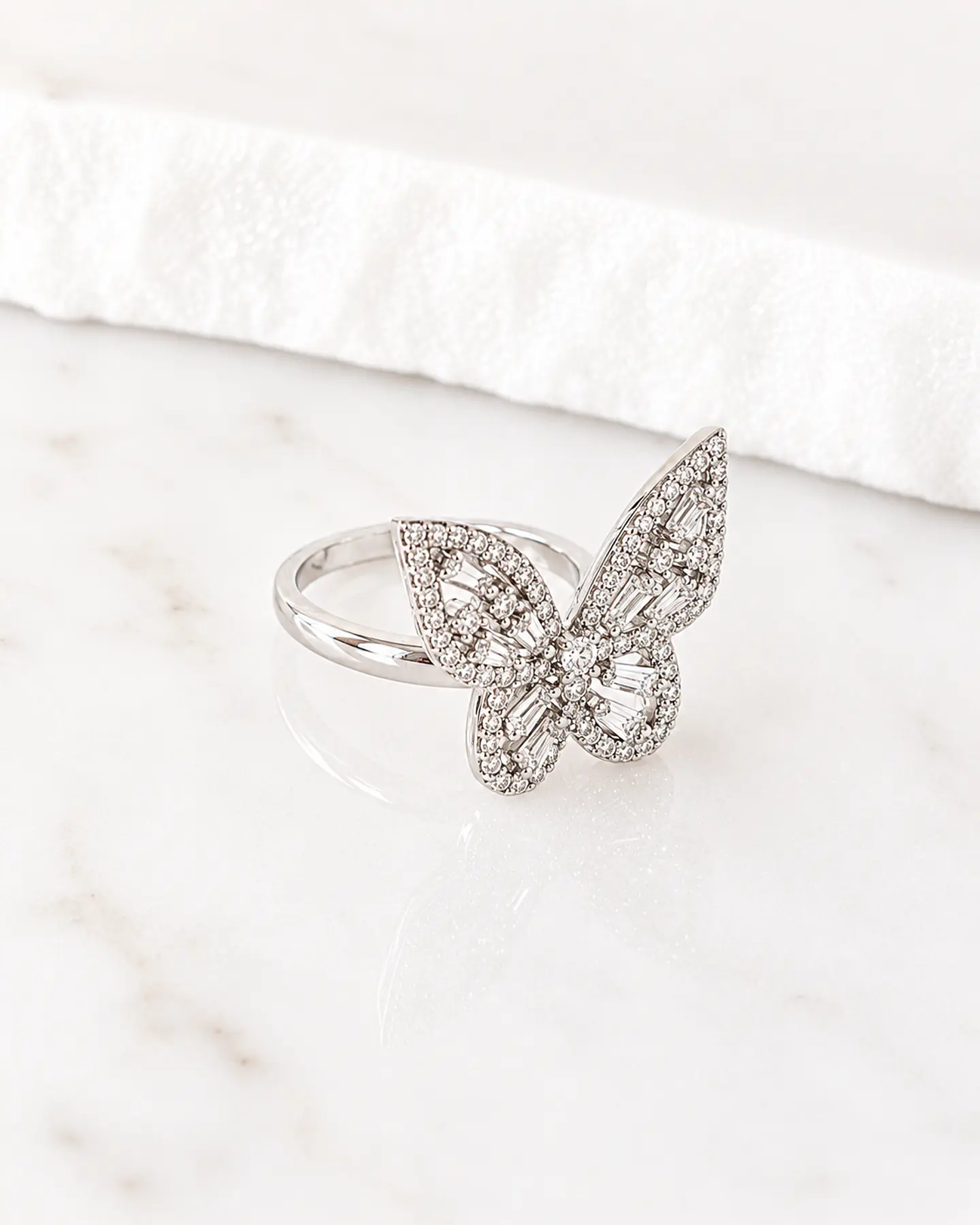 Anillo Mariposa Circones Silver  4